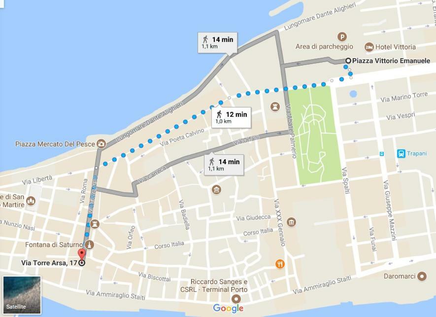 Torrearsa 17 Panzió Trapani Kültér fotó